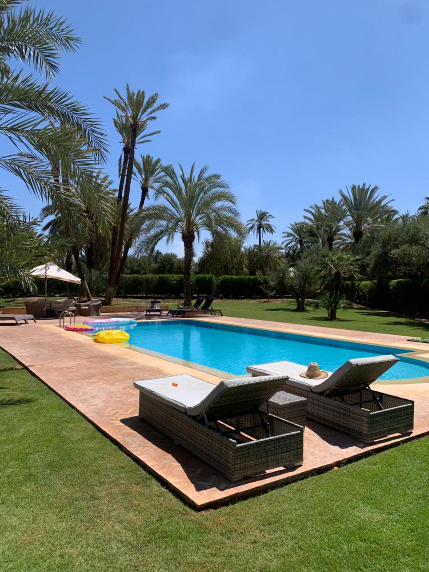 Avec Piscine Privatisee A La Palmeraie Villa Marrakesch